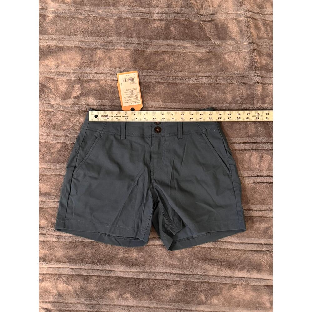NWT prAna 5" Alana Shorts Deep Stellar - Size 2 - Picture 5 of 8
